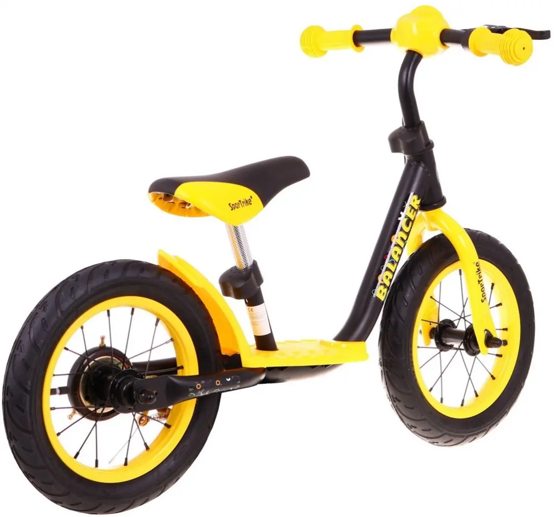 Bicicletă fără pedale SporTrike Balancer (Yellow/Black) - 2
