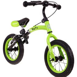 Bicicletă fără pedale SporTrike Boomerang (Green/Black) Thumb