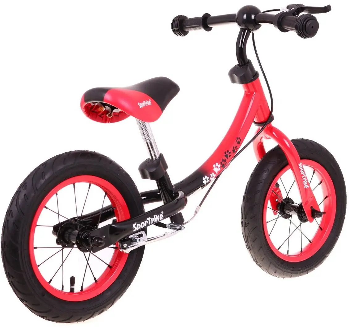 Bicicletă fără pedale SporTrike Boomerang (Red/Black)