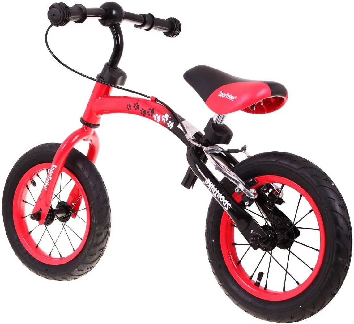 Bicicletă fără pedale SporTrike Boomerang (Red/Black)