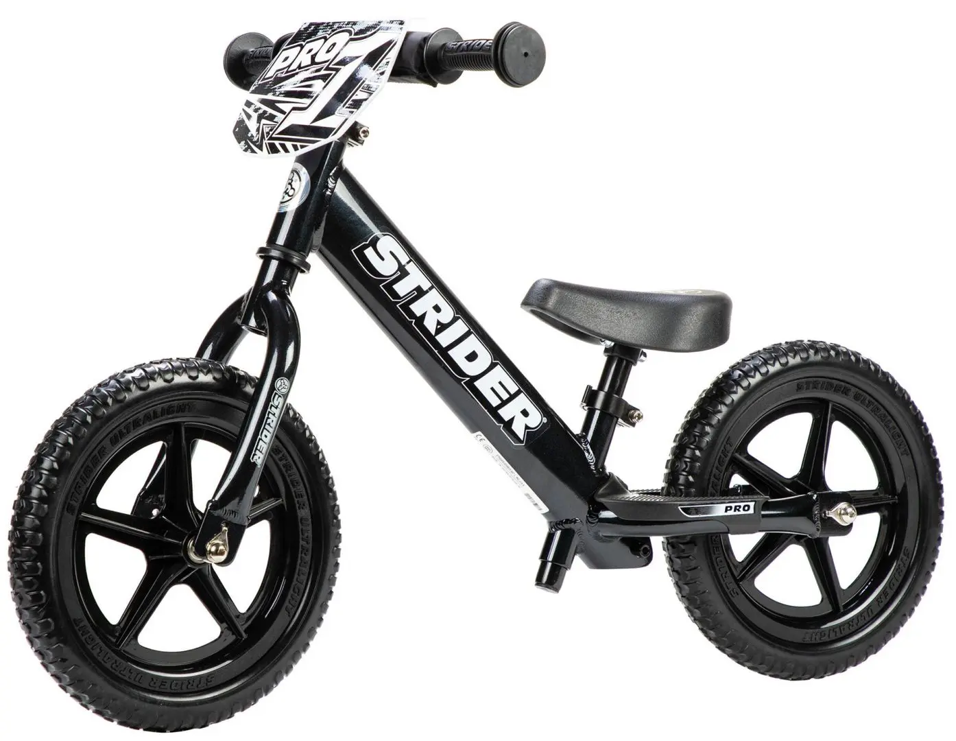Bicicleta fara pedale Strider Pro ST-P4BK (Black)