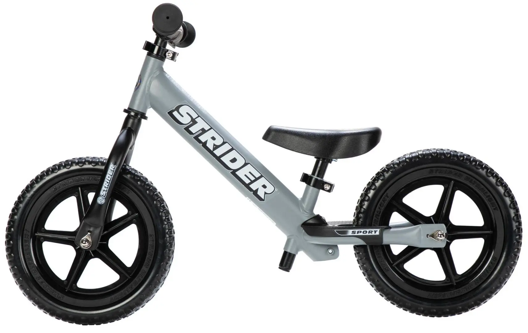 Bicicleta fara pedale Strider Sport ST-S4MG (Grey/Black)