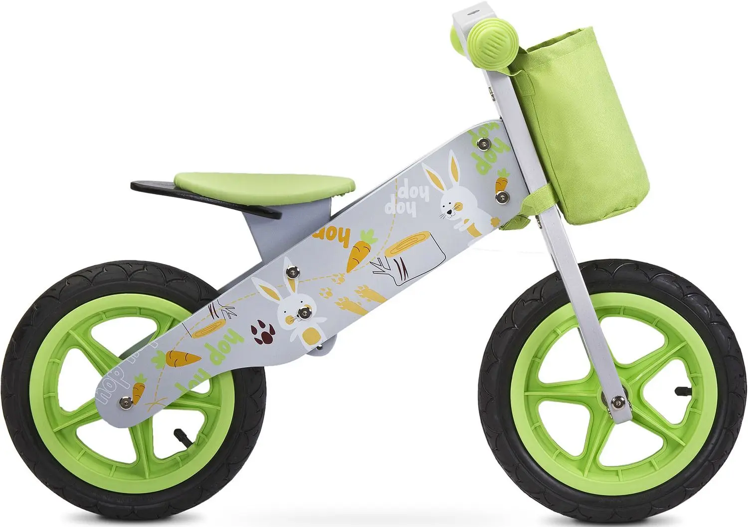Беговел Toyz Zap 2018 (Grey/Green) - 2