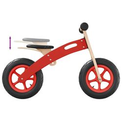 Беговел VidaXL 358357 (Wood/Red) Thumb