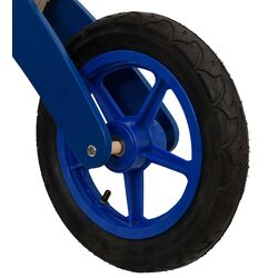 Bicicleta fara pedale VidaXL 358358 (Wood/Blue) Thumb