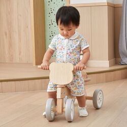 Bicicleta fara pedale Viga Toys PolarB 44239 (Wood/White) Thumb