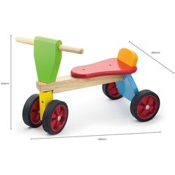 Bicicleta fara pedale Viga Toys Tiny Trike (Multicolor) Thumb