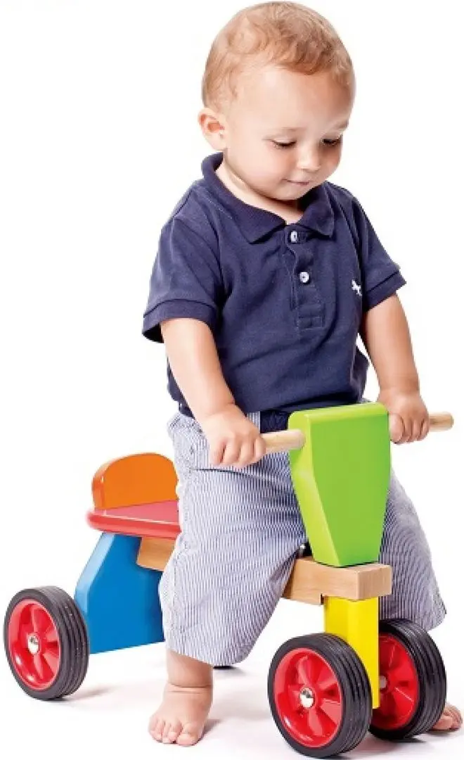 Bicicleta fara pedale Viga Toys Tiny Trike (Multicolor) - 3