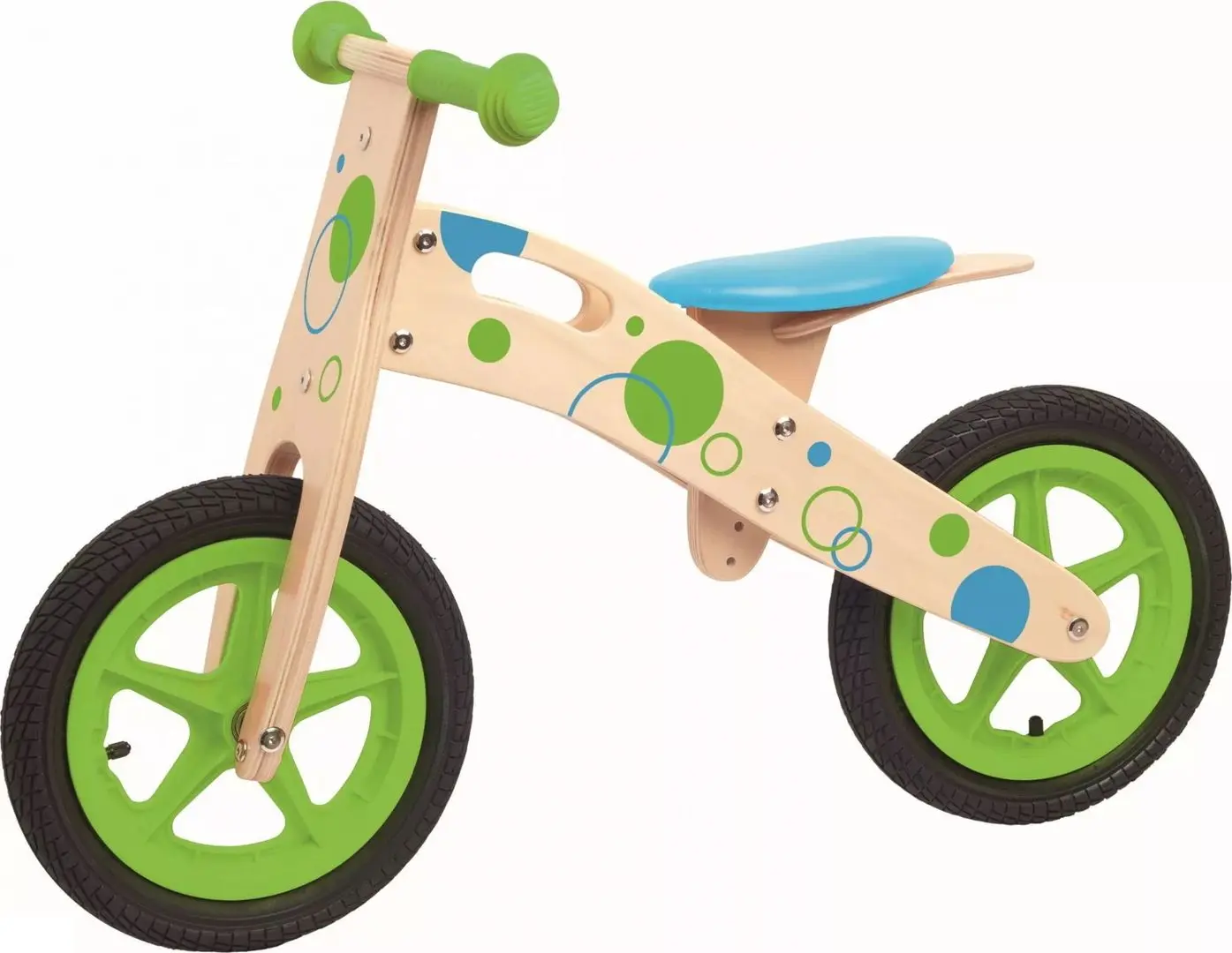 Bicicleta fara pedale 102191189 (Green/Blue)