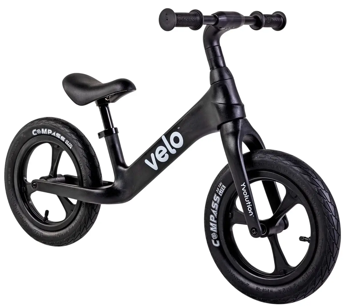 Bicicleta fara pedale Yvolution Y Velo Junior (Black)