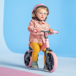 Bicicleta fara pedale Yvolution Y Velo Junior (Pink) Thumb