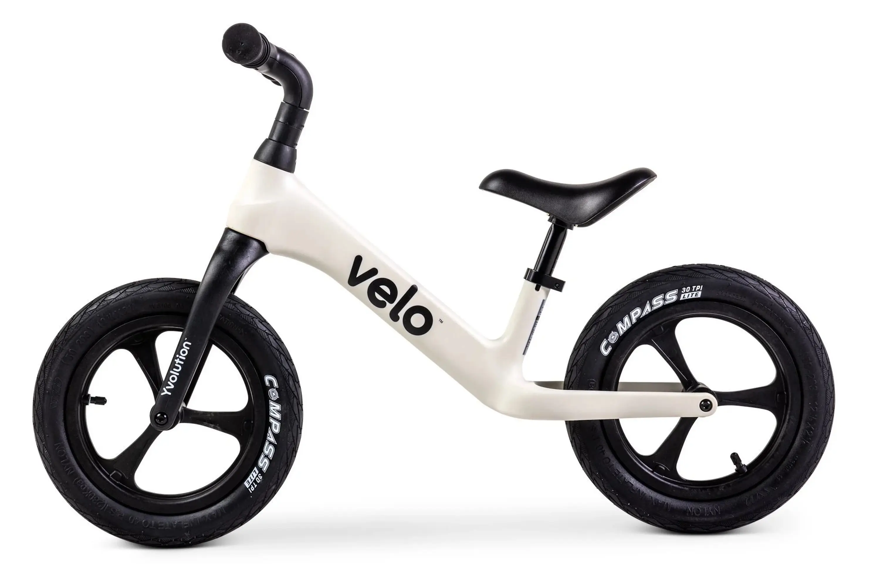 Bicicleta fara pedale Yvolution Y Velo Junior (White) - 3
