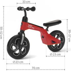 Bicicleta fara pedale Zopa Tech Bike (Red) Thumb