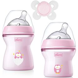 Set pentru hranire Chicco NaturalFeeling 00081311600000 (Pink) Thumb