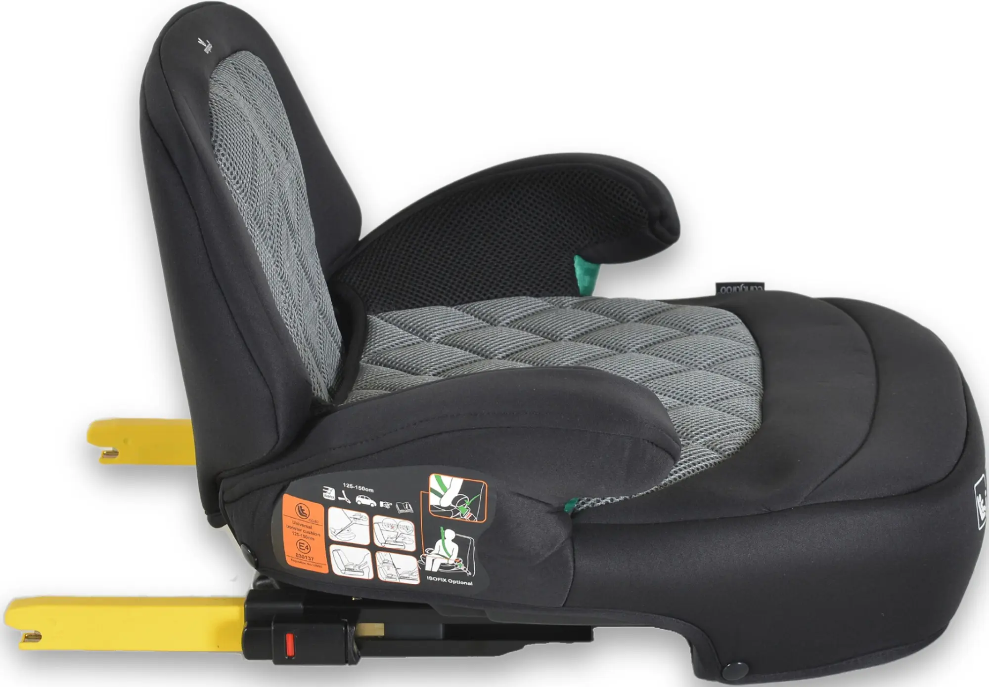 Scaun auto-booster Cangaroo Jax (Grey/Black) - 2