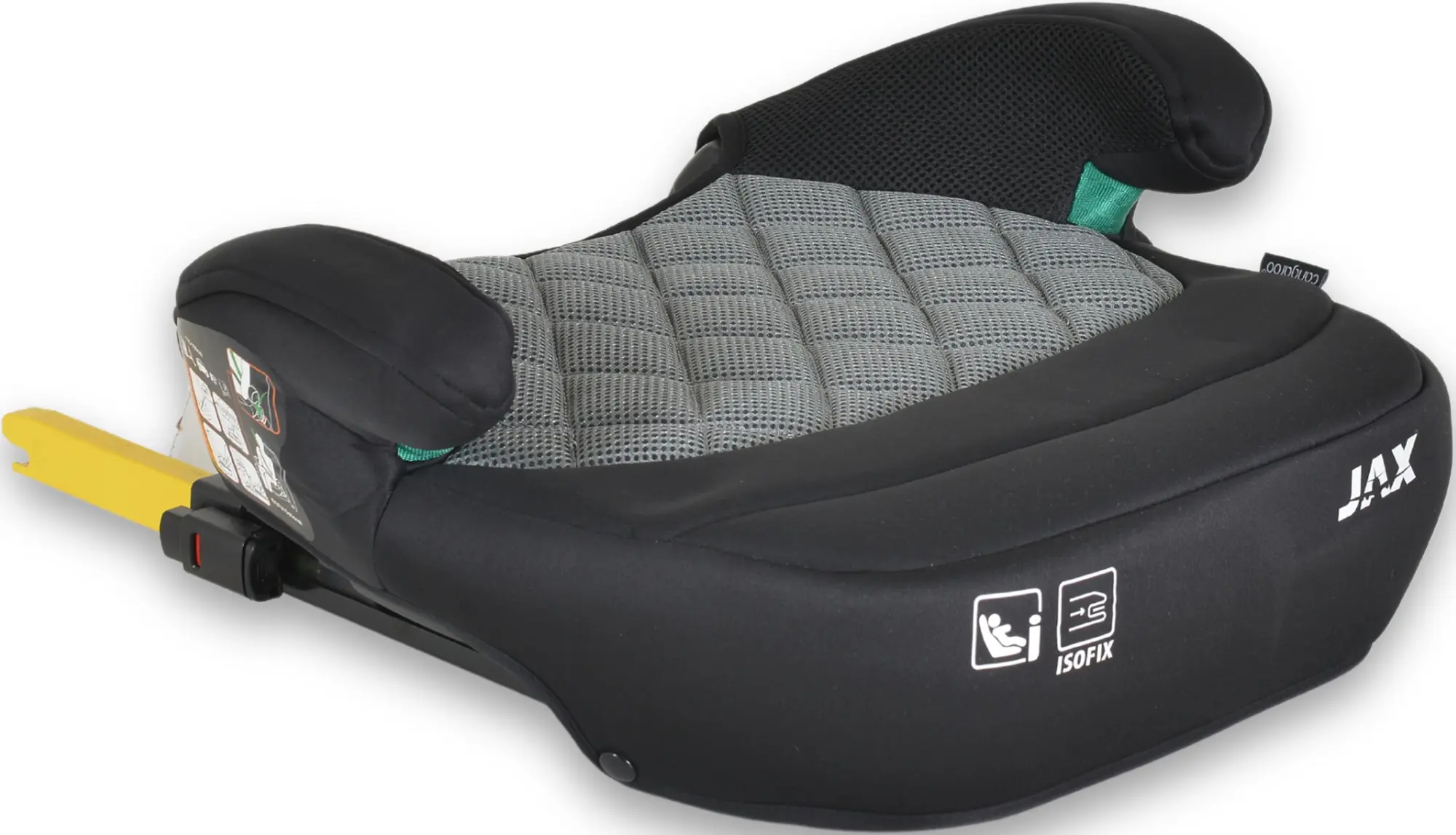 Scaun auto-booster Cangaroo Jax (Grey/Black) - 3