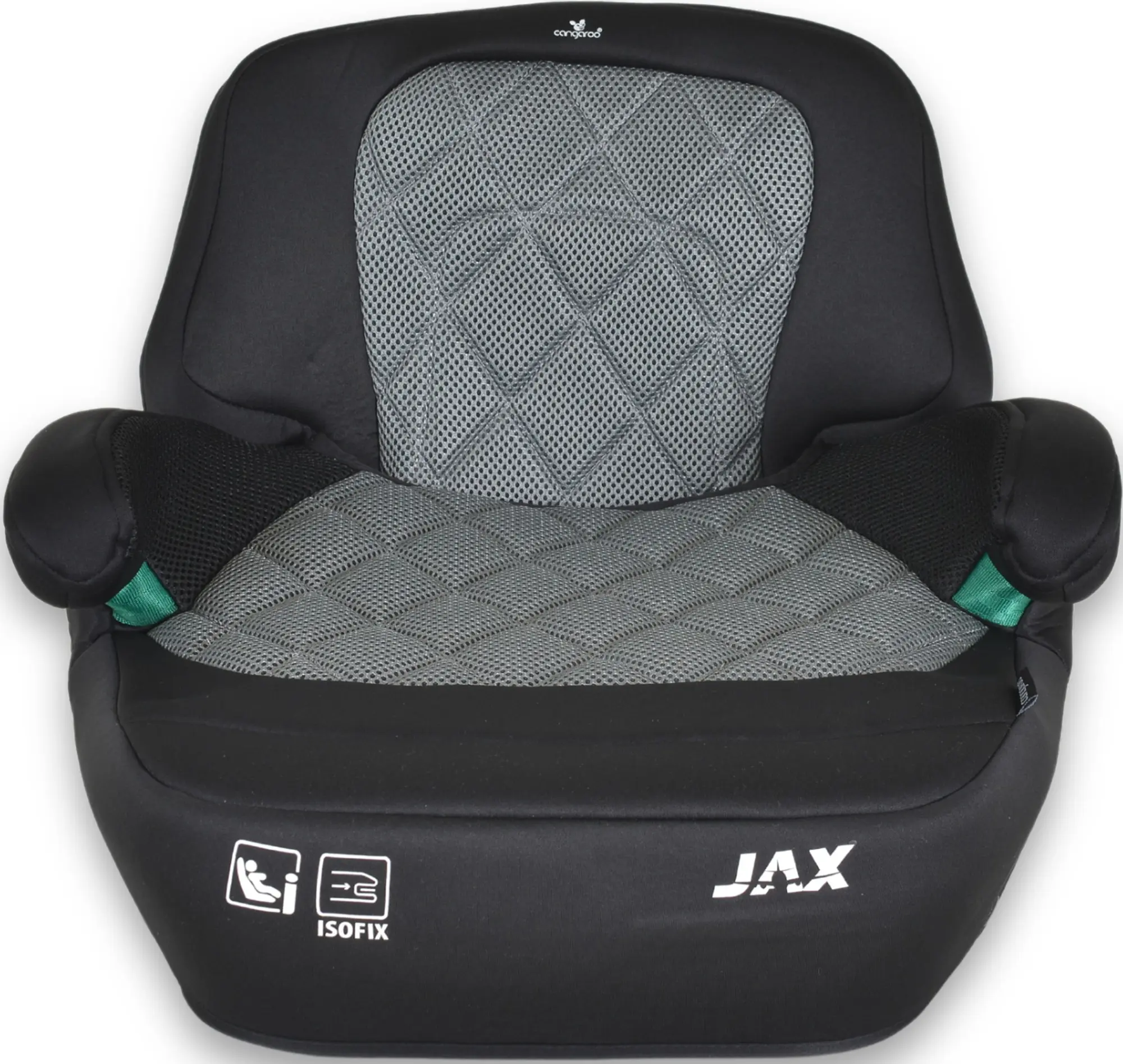Scaun auto-booster Cangaroo Jax (Grey/Black) - 4