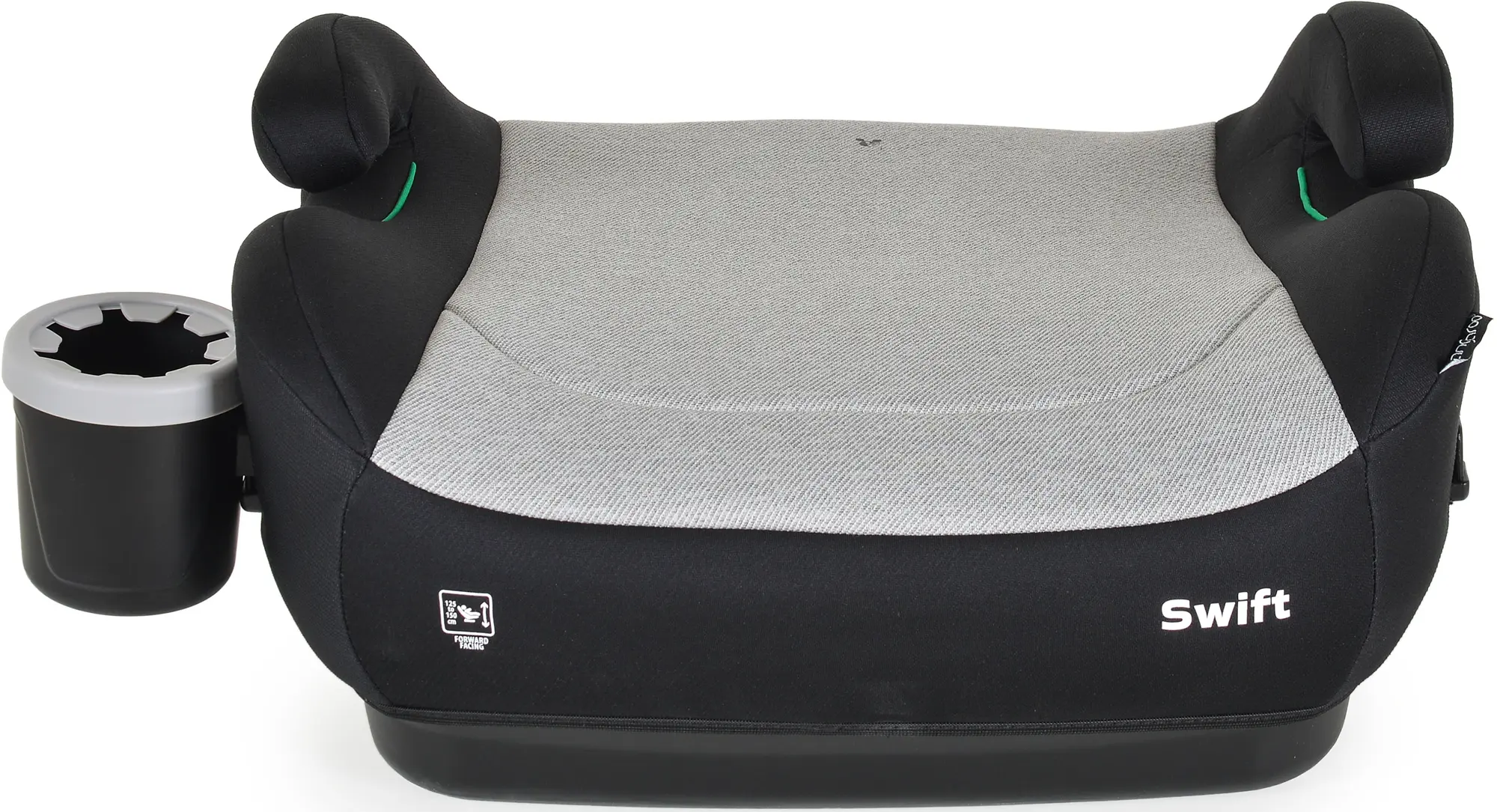 Scaun auto-booster Cangaroo Swift (Grey/Black) - 2