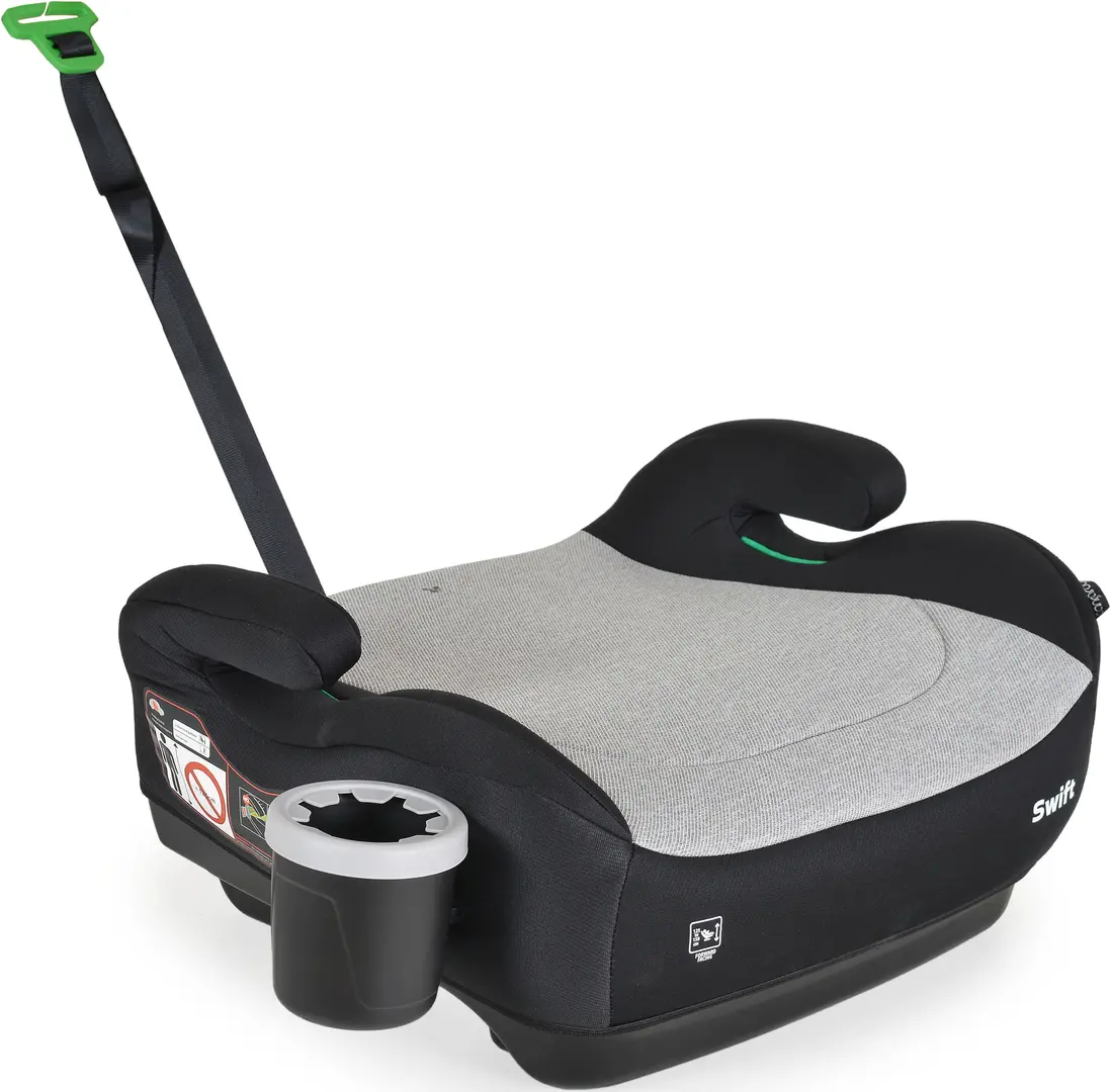 Scaun auto-booster Cangaroo Swift (Grey/Black)