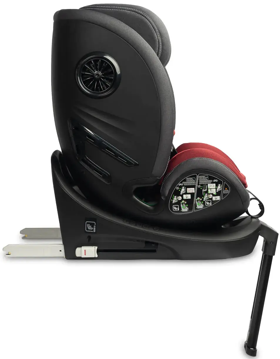 Scaun auto Caretero Fortis (Burgundy) - 8