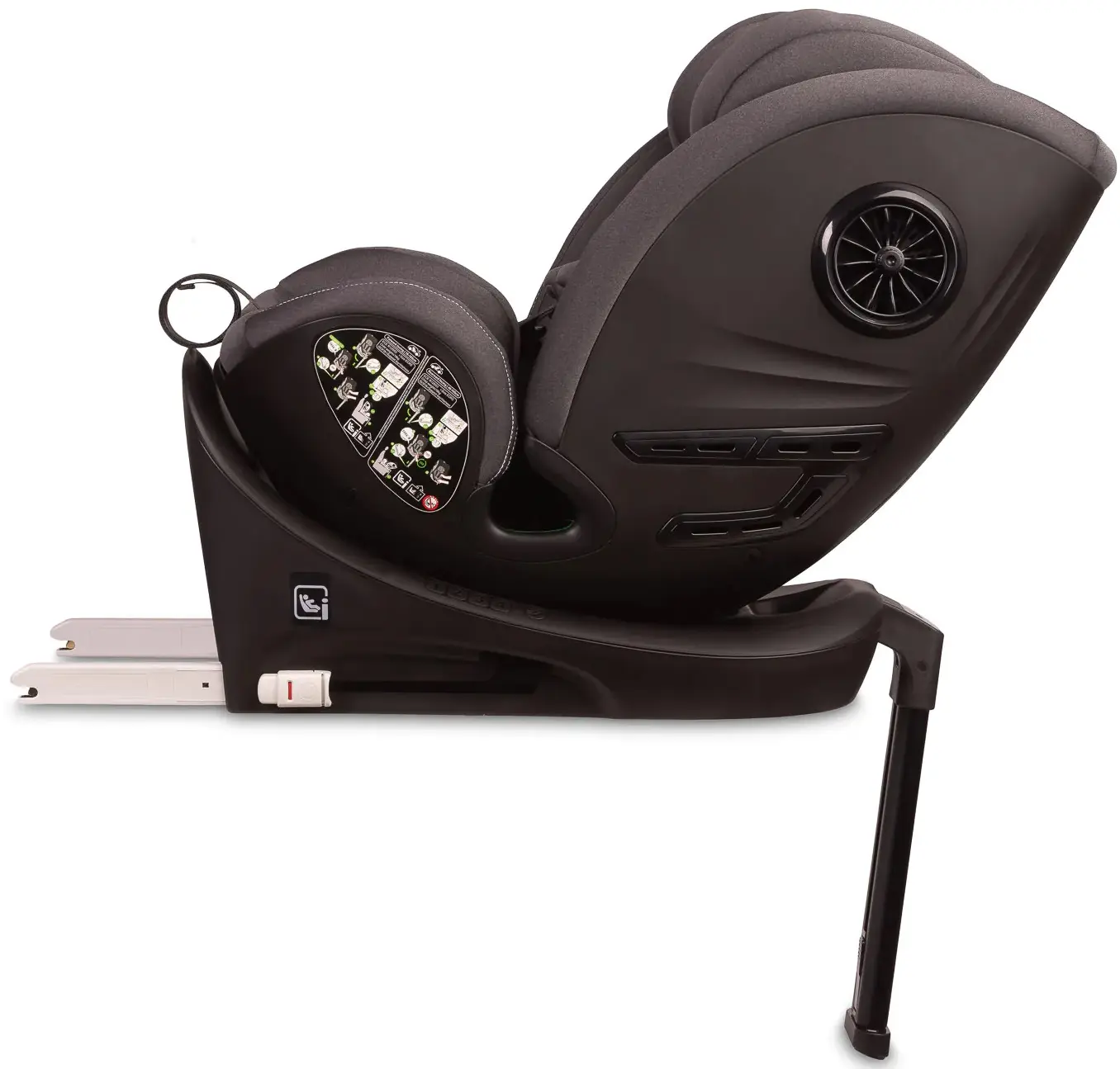 Scaun auto Caretero Fortis (Graphite) - 6