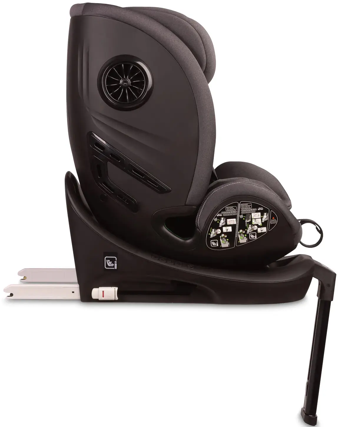 Scaun auto Caretero Fortis (Graphite) - 7