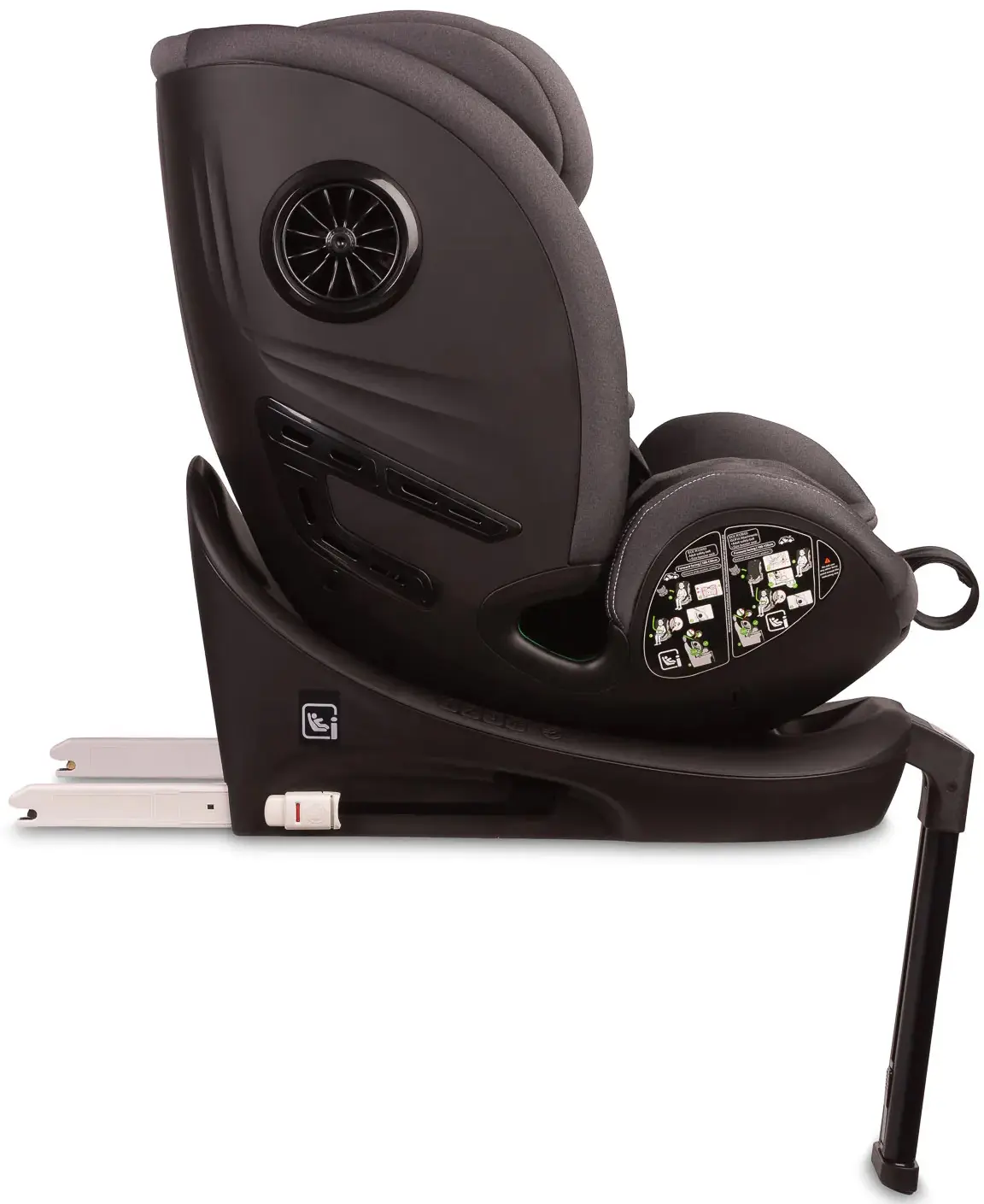 Scaun auto Caretero Fortis (Graphite) - 8