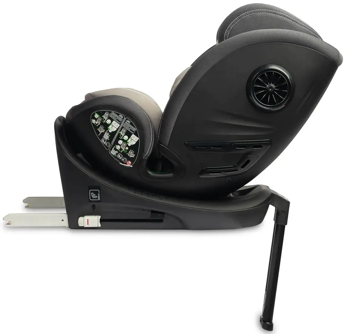 Scaun auto Caretero Fortis (Grey) - 7