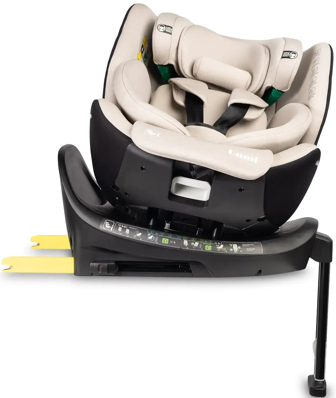 Scaun auto Caretero Lumi i-Size (Beige) - 6