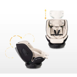 Scaun auto Caretero Lumi i-Size (Dark Grey) Thumb