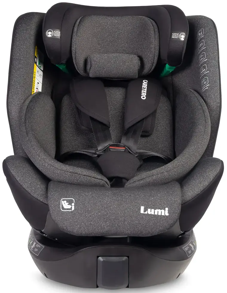 Scaun auto Caretero Lumi i-Size (Dark Grey) - 3