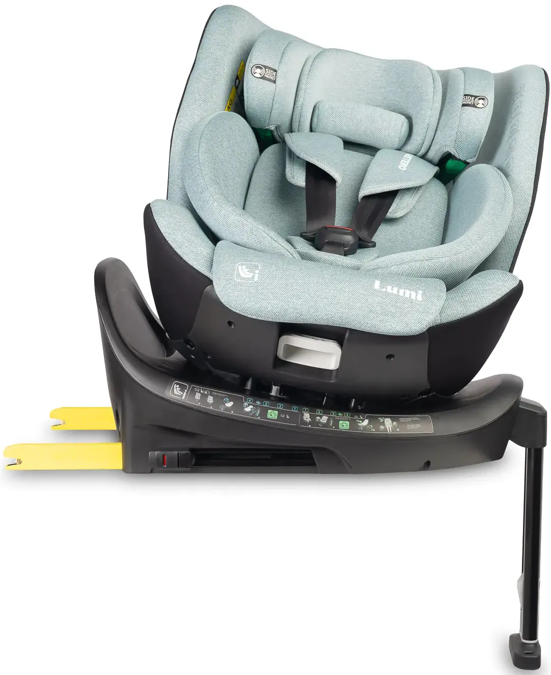 Scaun auto Caretero Lumi i-Size (Green) - 6