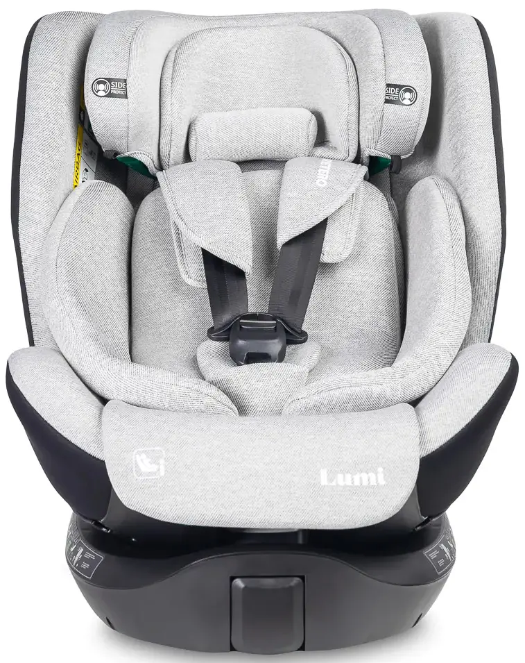 Scaun auto Caretero Lumi i-Size (Light Grey) - 3