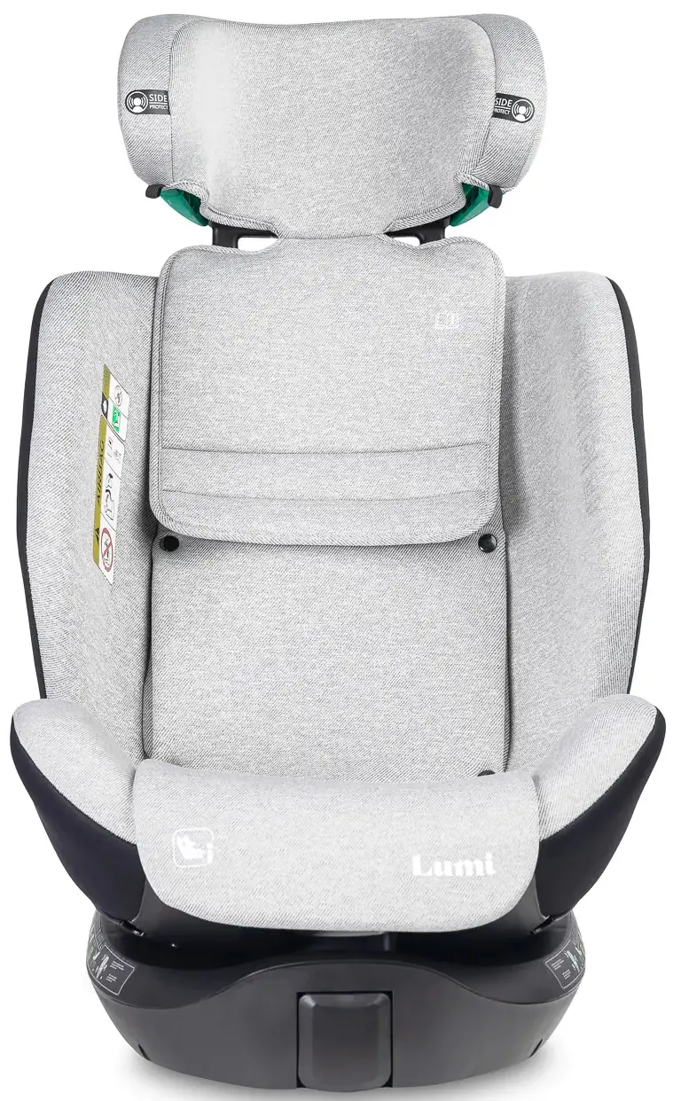 Scaun auto Caretero Lumi i-Size (Light Grey) - 4