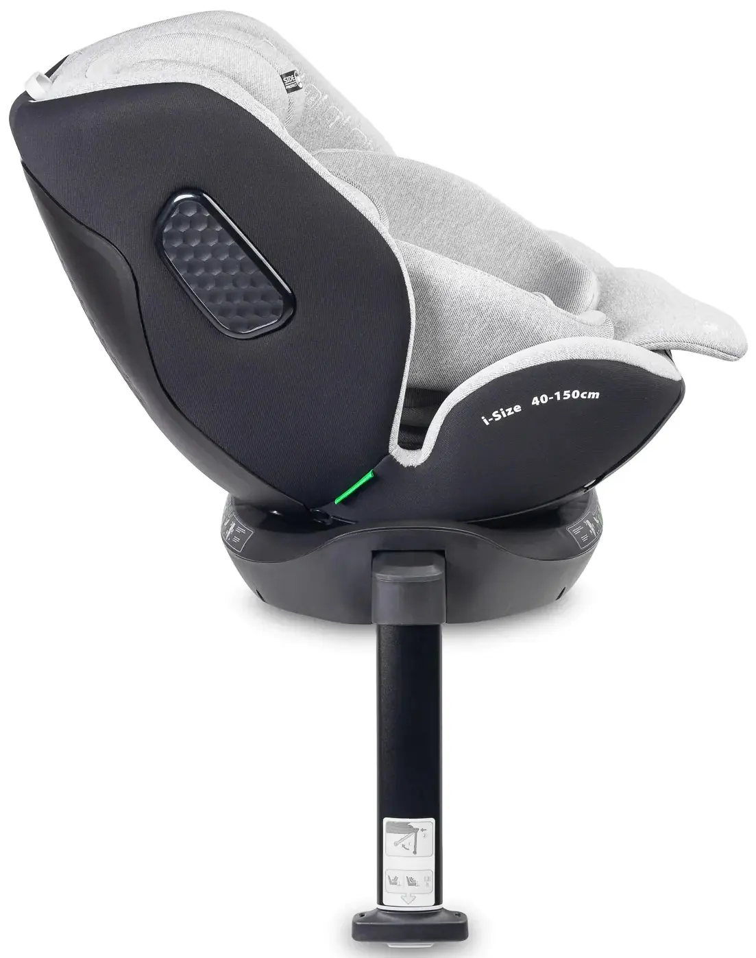 Scaun auto Caretero Lumi i-Size (Light Grey) - 7