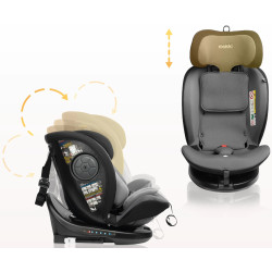 Scaun auto Caretero Mokki (Grey) Thumb
