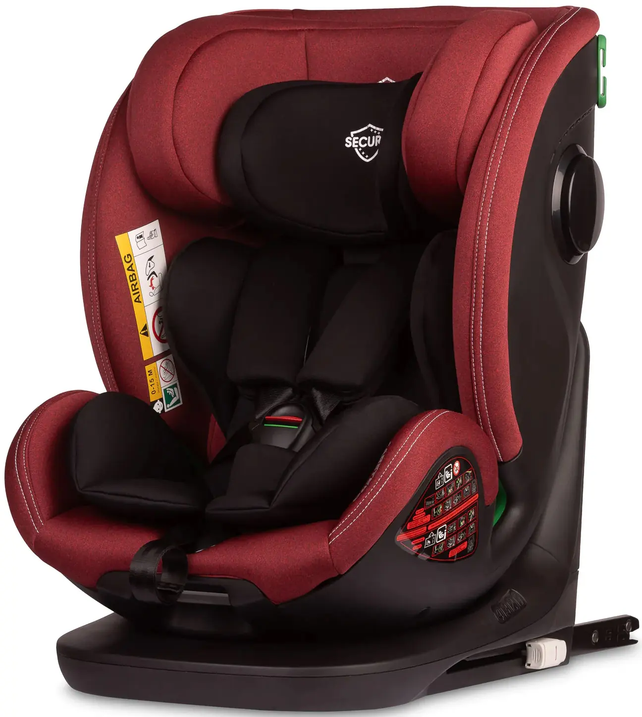 Автокресло Caretero Securo (Burgundy) - 4