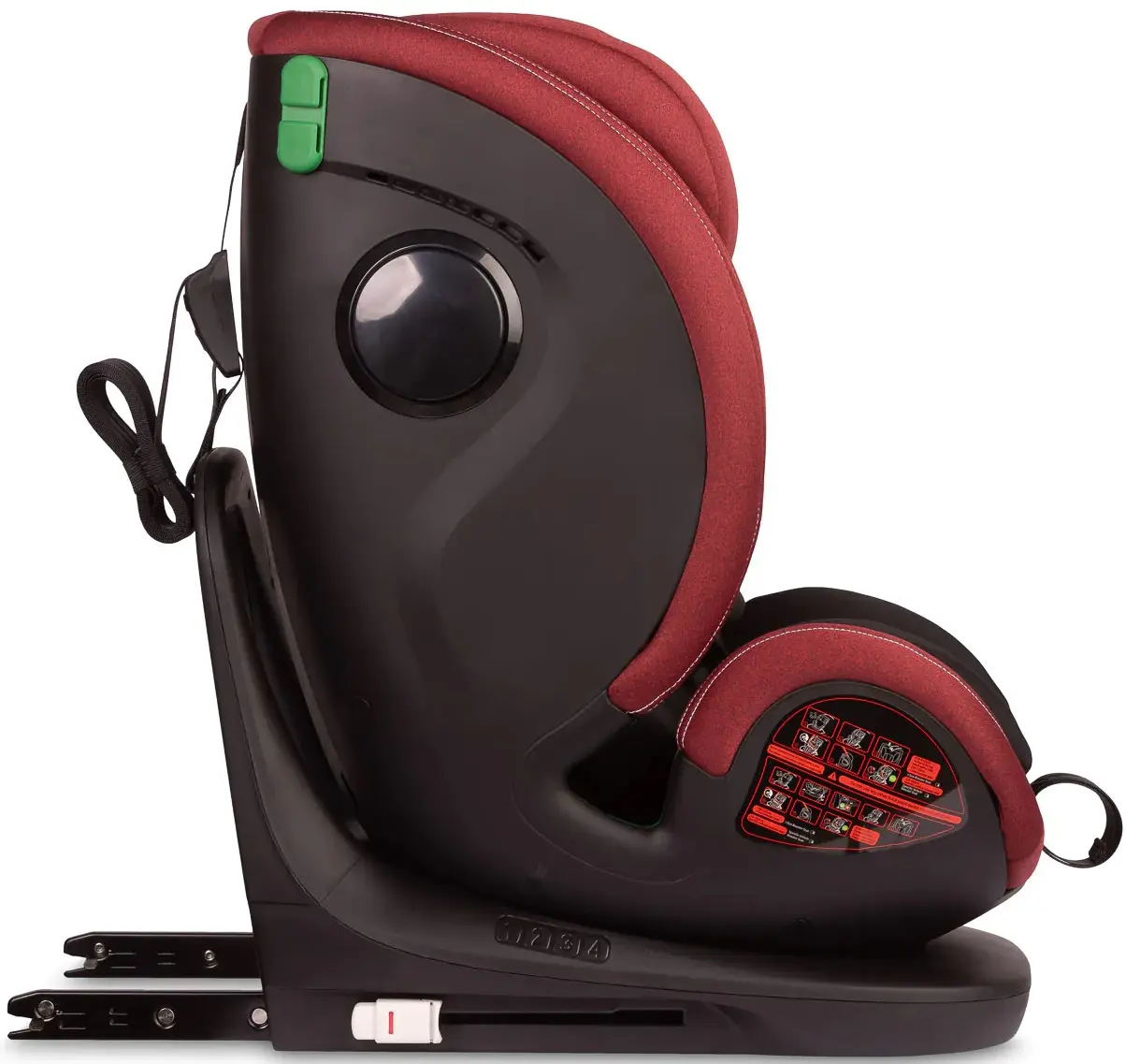 Автокресло Caretero Securo (Burgundy) - 6