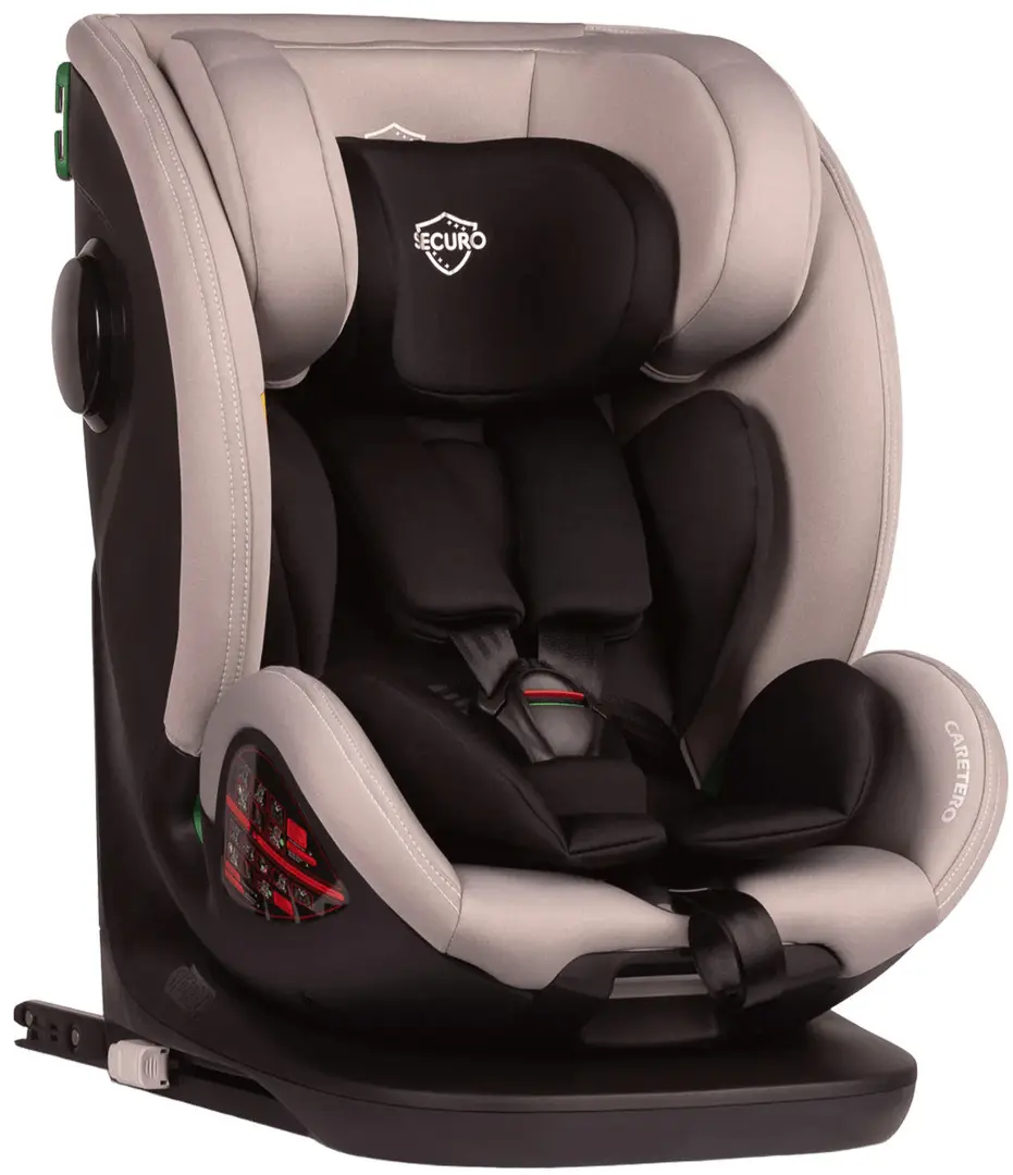 Scaun auto Caretero Securo (Light Grey)
