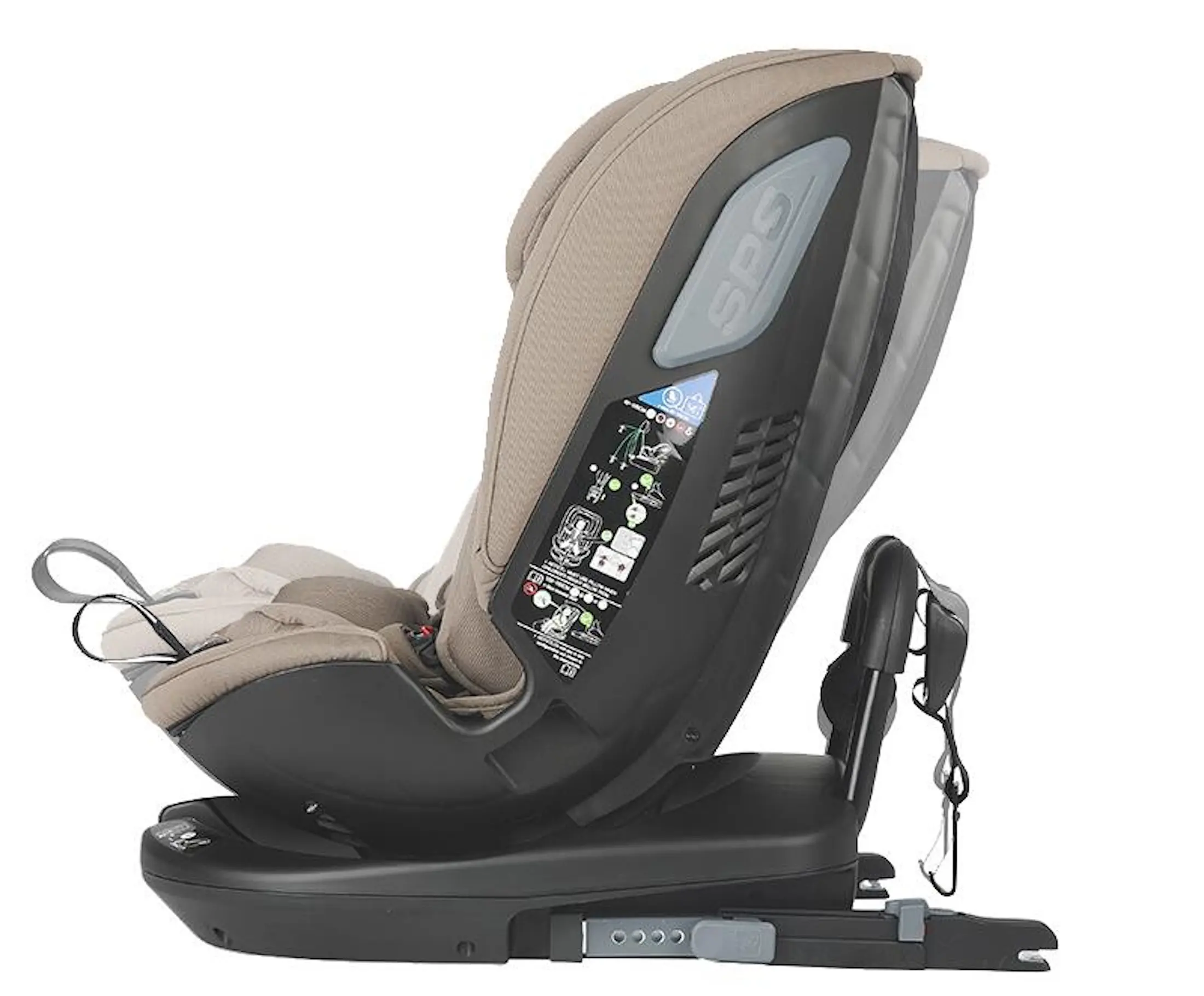 Автокресло Coccolle Velsa i-Size (Taupe Brown) - 3
