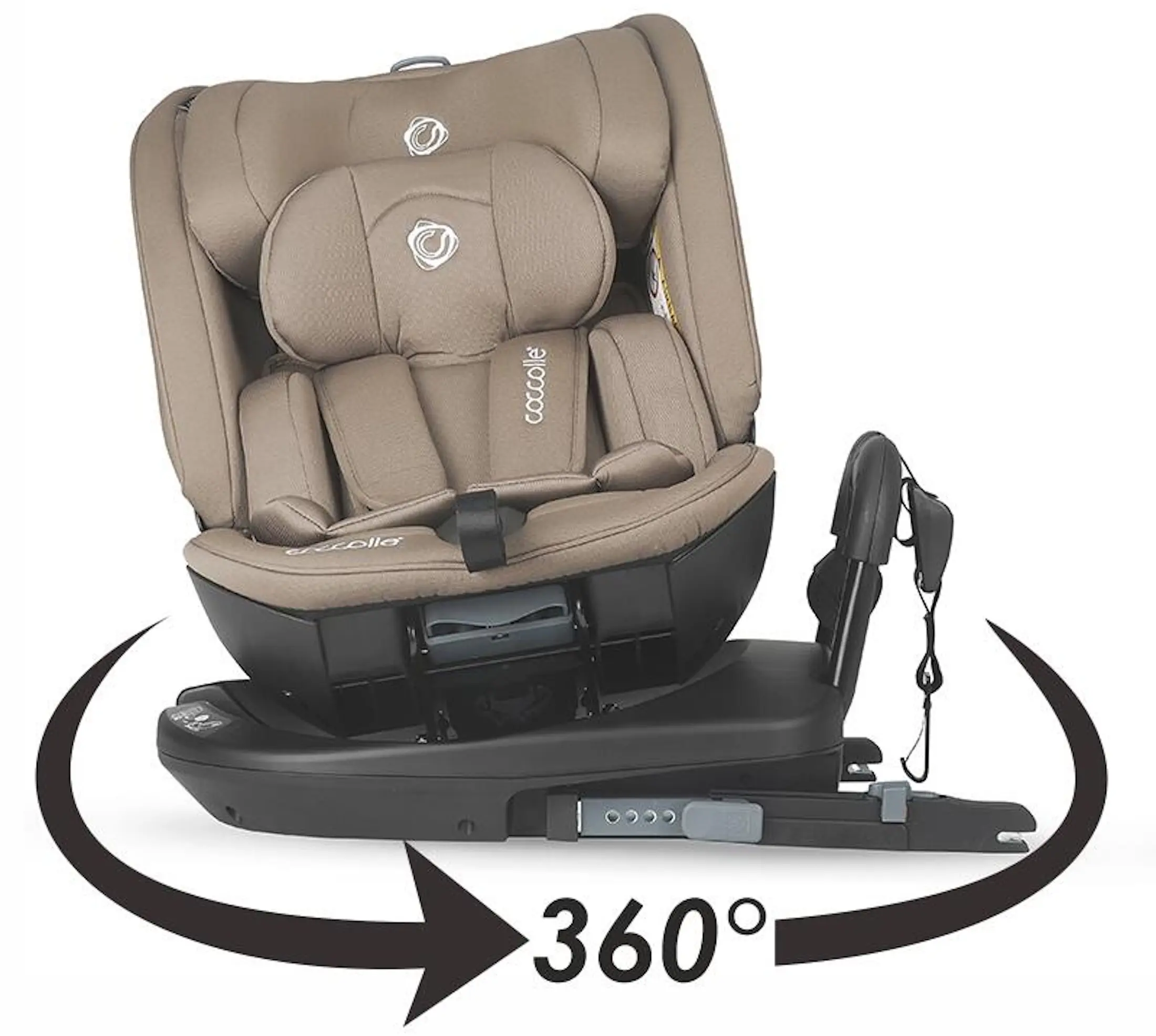 Автокресло Coccolle Velsa i-Size (Taupe Brown) - 6