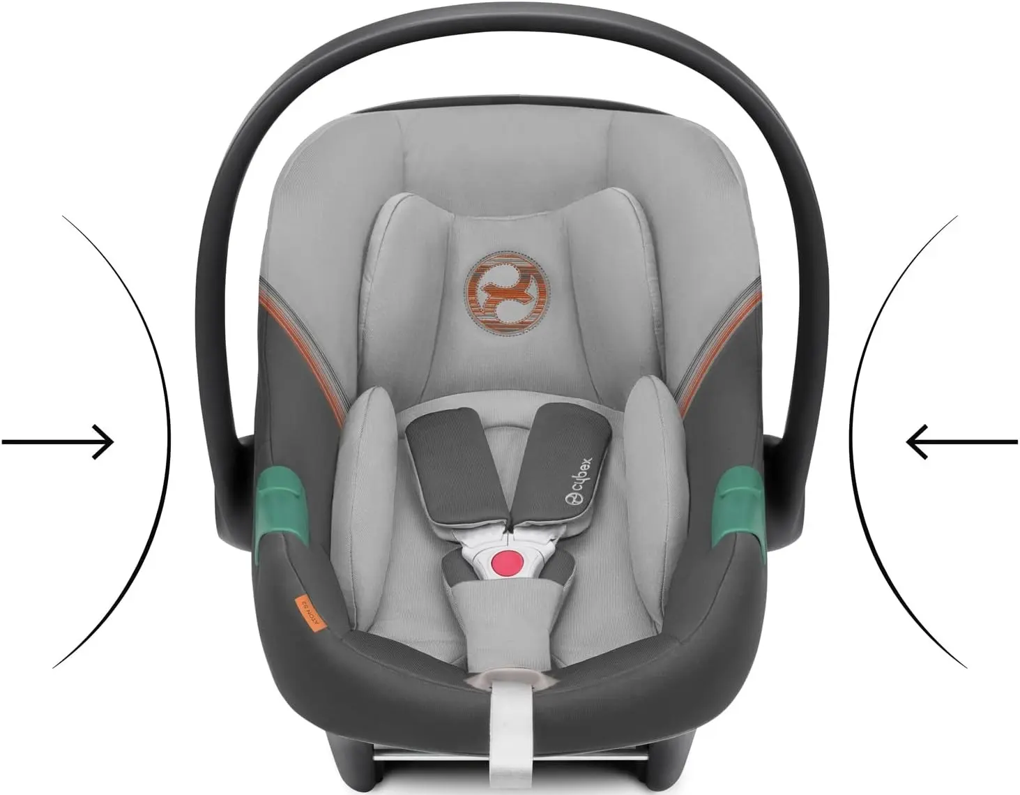 Scaun auto Cybex Aton S2 i-Size (Lava Grey/Mid Grey) - 3