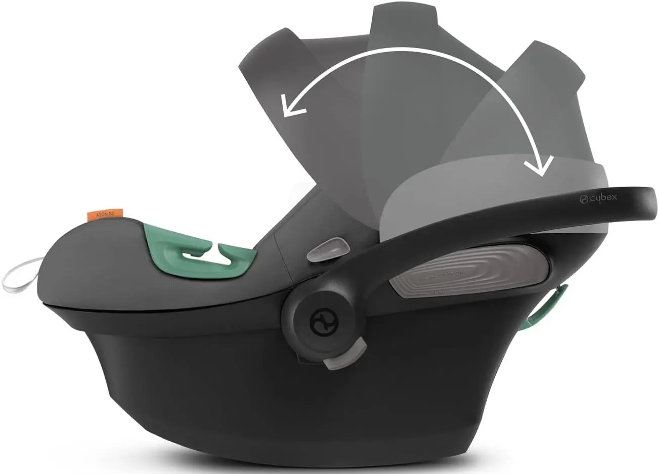 Scaun auto Cybex Aton S2 i-Size (Lava Grey/Mid Grey) - 7