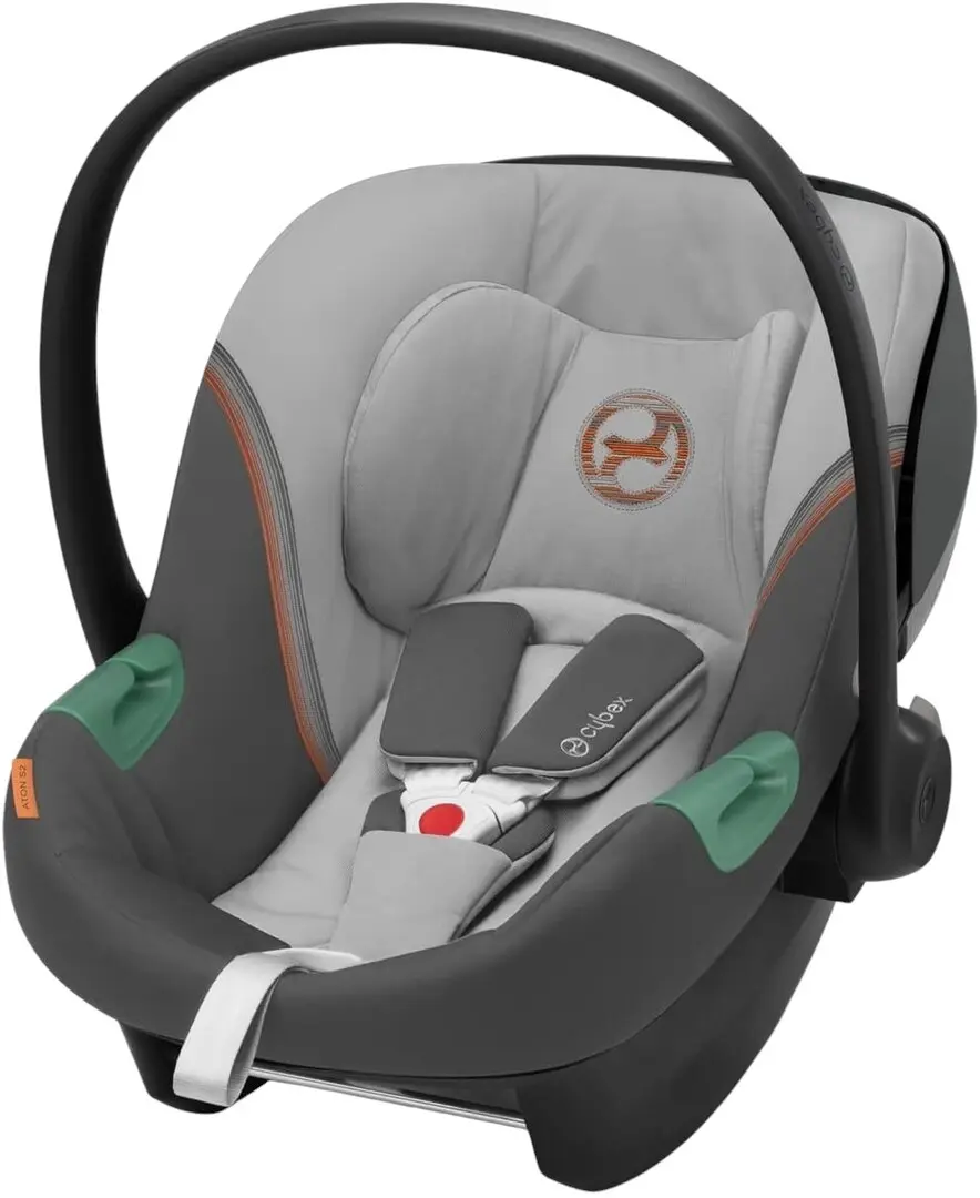 Scaun auto Cybex Aton S2 i-Size (Lava Grey/Mid Grey)
