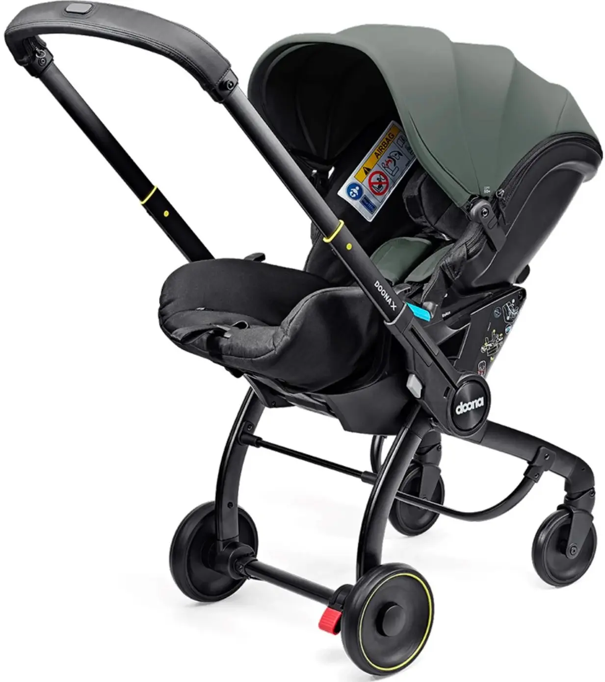 Автокресло 2в1 Doona X (Slate Green) - 4