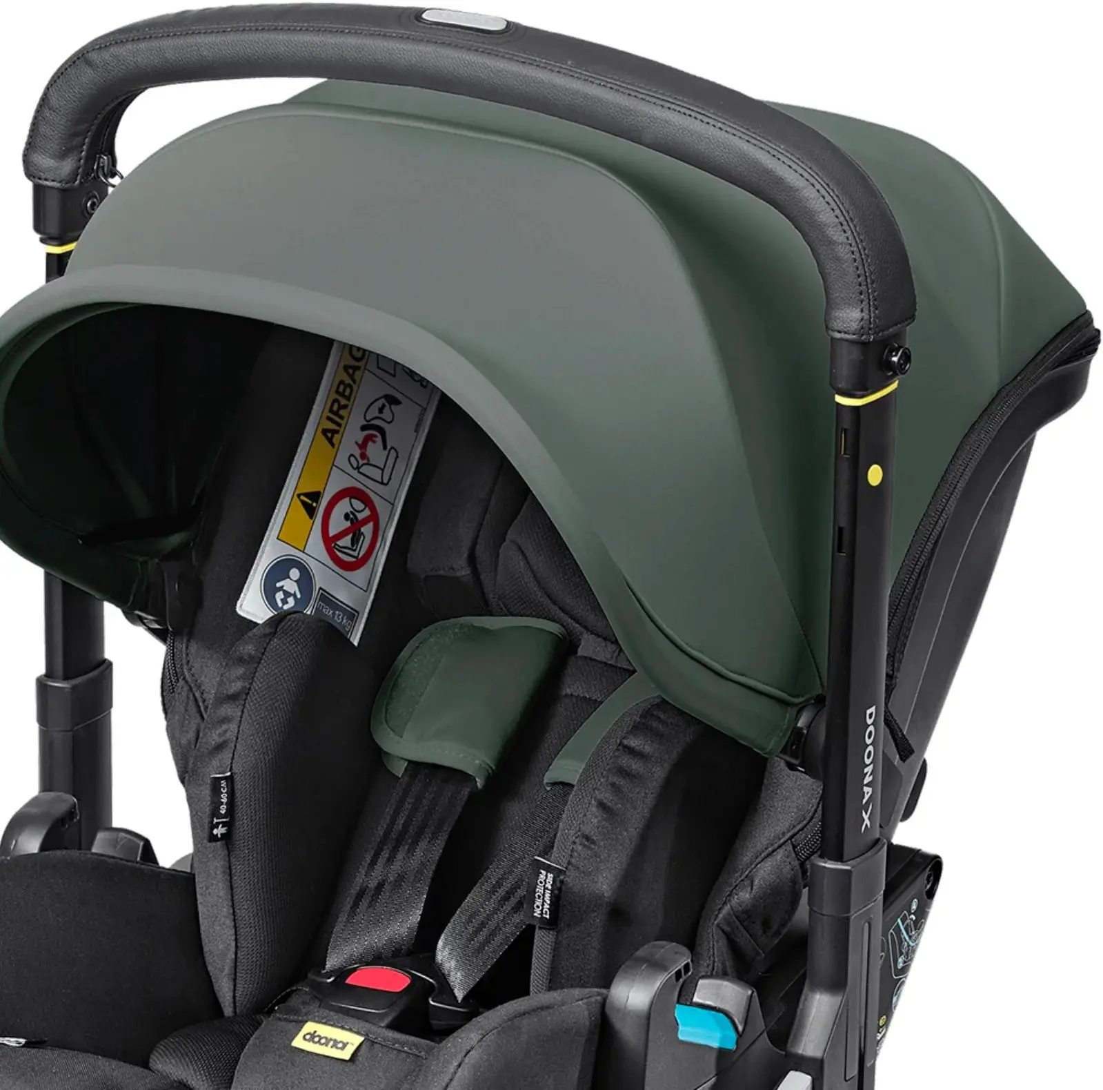Автокресло 2в1 Doona X (Slate Green) - 5