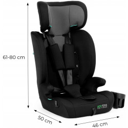 Scaun auto EcoToys F232 (Black/Grey) Thumb