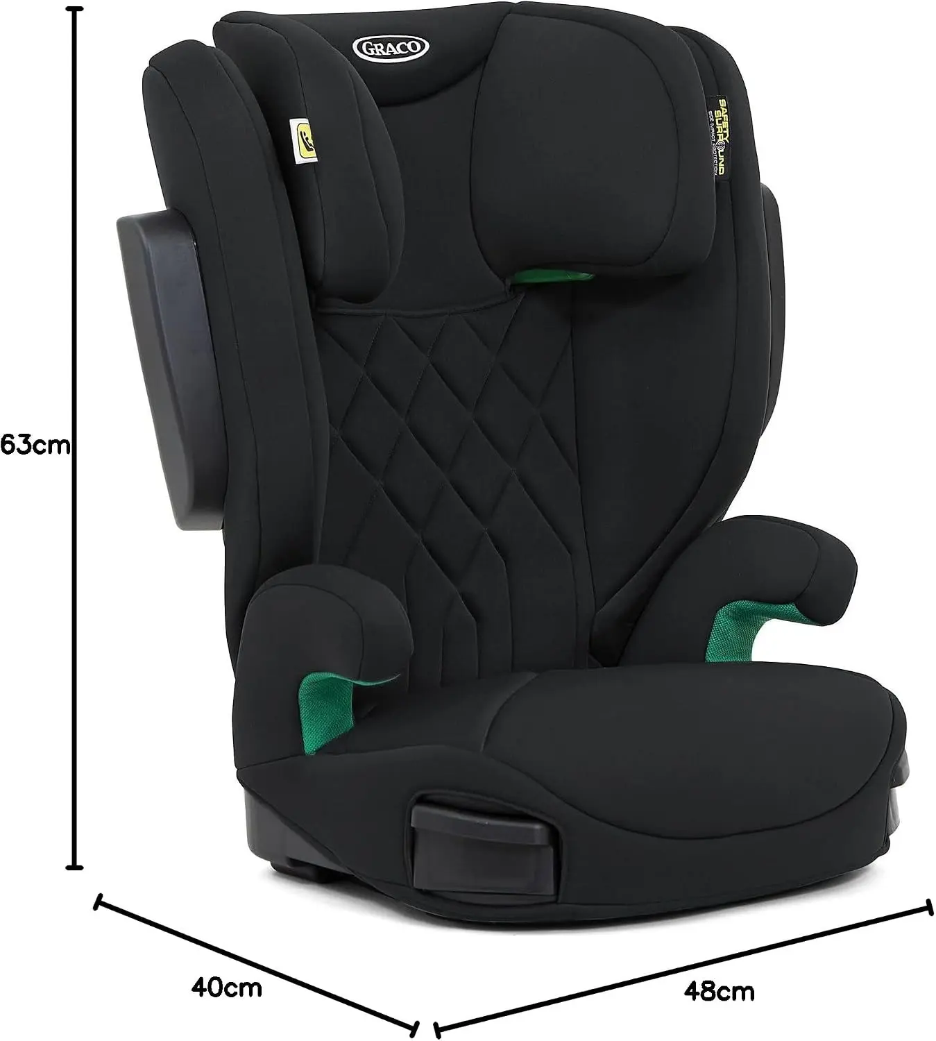 Scaun auto Graco EverSure i-Size R129 (Black) - 7