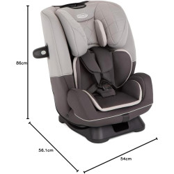 Автокресло Graco SlimFit R129 (Iron) Thumb