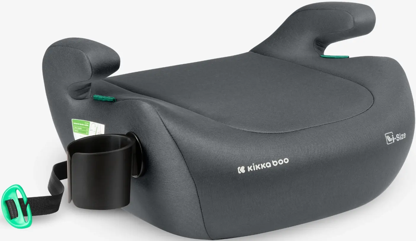 Scaun auto-booster KikkaBoo i-Go 2 (Dark Grey)